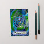 Element 19 – Potassium: Standard Postcard Prints element 19 potassium