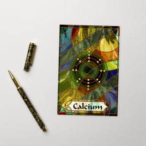 Element 20 – Calcium: Standard Postcard Prints element 20 calcium