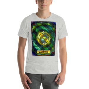 Element 6 – Carbon: Unisex t-shirt Clothing element 6 carbon