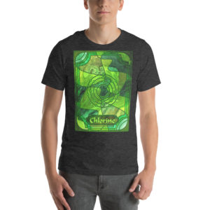 Element 17 – Chlorine: Unisex t-shirt Clothing element 17 chlorine