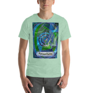 Element 19 – Potassium: Unisex t-shirt Clothing element 19 potassium