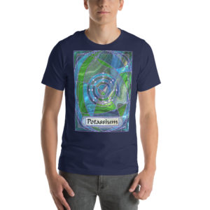 Element 19 – Potassium: Unisex t-shirt Clothing element 19 potassium