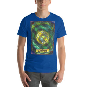 Element 6 – Carbon: Unisex t-shirt Clothing element 6 carbon