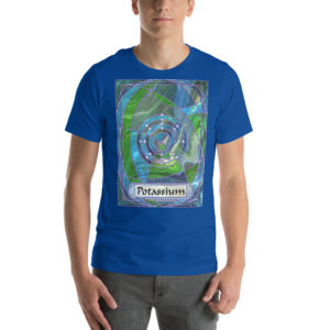 Element 19 – Potassium: Unisex t-shirt Clothing element 19 potassium