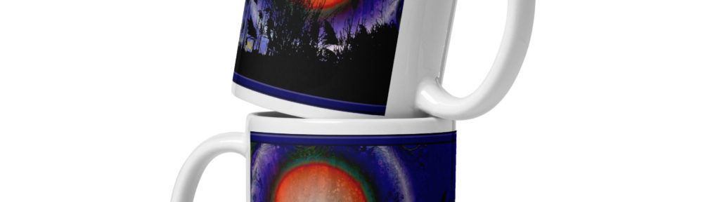 Distant Sun: White glossy mug Mugs distant sun