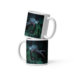 Diver: White glossy mug Mugs diver