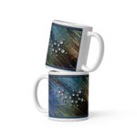 Dopamine Molecule: White glossy mug Mugs dopamine molecule