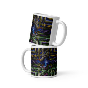 English Country Garden: White glossy mug Mugs english country garden