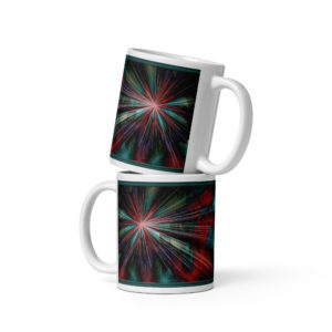 Evening Star: White glossy mug Mugs evening star