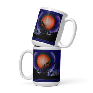 Distant Sun: White glossy mug Mugs distant sun