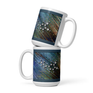 Dopamine Molecule: White glossy mug Mugs dopamine molecule