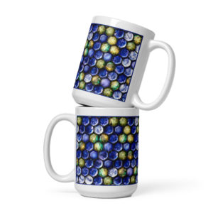 Electric Beehive: White glossy mug Mugs electric beehive