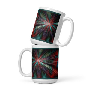 Evening Star: White glossy mug Mugs evening star