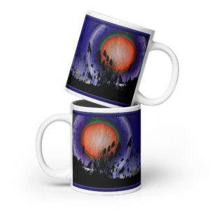 Distant Sun: White glossy mug Mugs distant sun