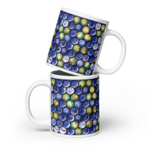 Electric Beehive: White glossy mug Mugs electric beehive