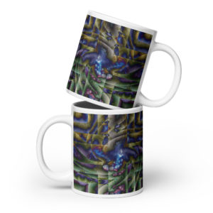 English Country Garden: White glossy mug Mugs english country garden