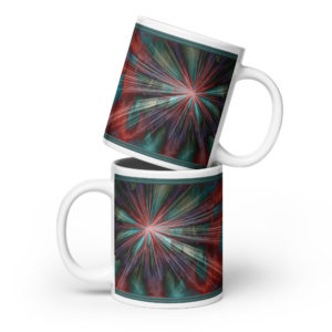 Evening Star: White glossy mug Mugs evening star