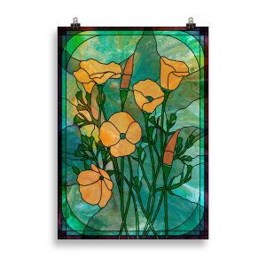 Orange Poppies: Print - Image 2