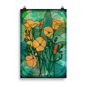 Orange Poppies: Print - Image 3
