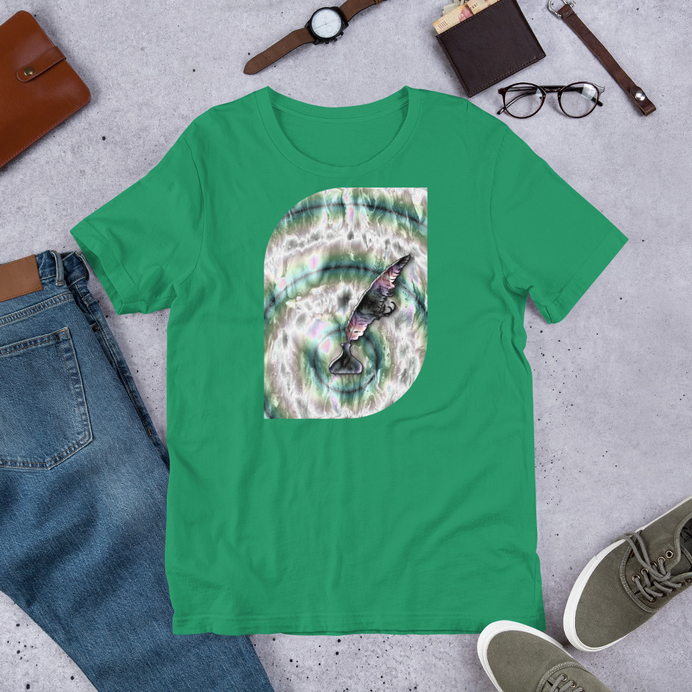 The Pen is Mightier Than the Sword: Unisex t-shirt T-Shirts The Pen is Mightier Than the Sword: Unisex t-shirt - Image 5