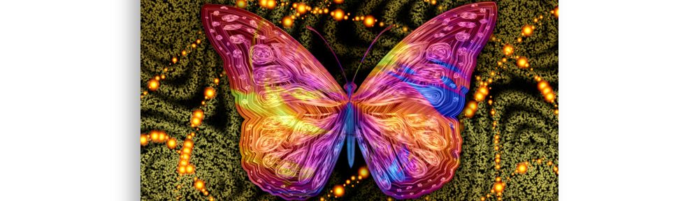 Psychedelic Butterfly: Print Prints psychedelic butterfly