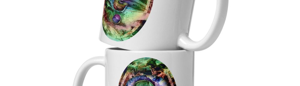 Question: White glossy mug Mugs question