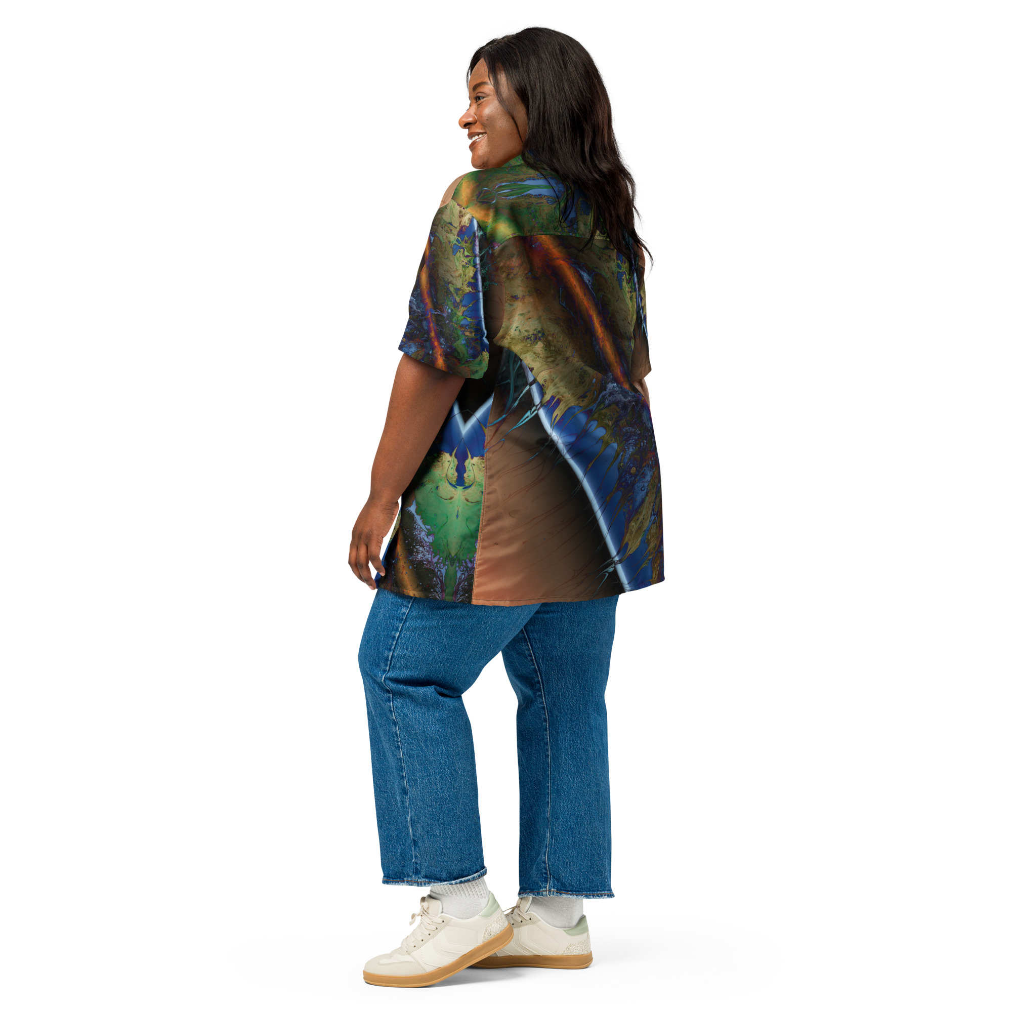 World Road: Unisex button shirt Button-Up Shirts world road World Road: Unisex button shirt - Image 4