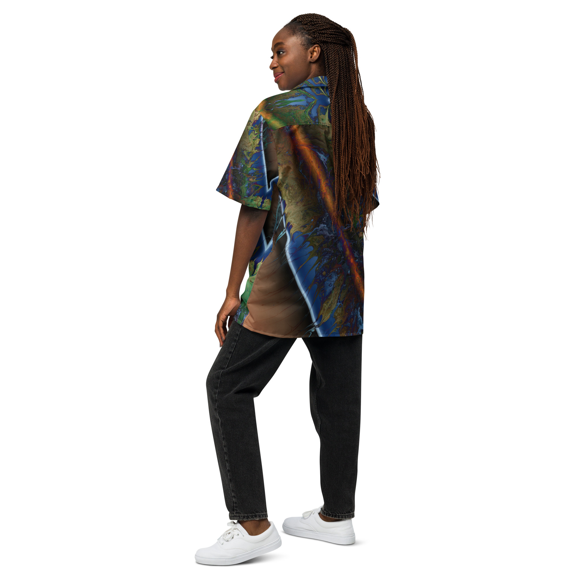 World Road: Unisex button shirt Button-Up Shirts world road World Road: Unisex button shirt - Image 7