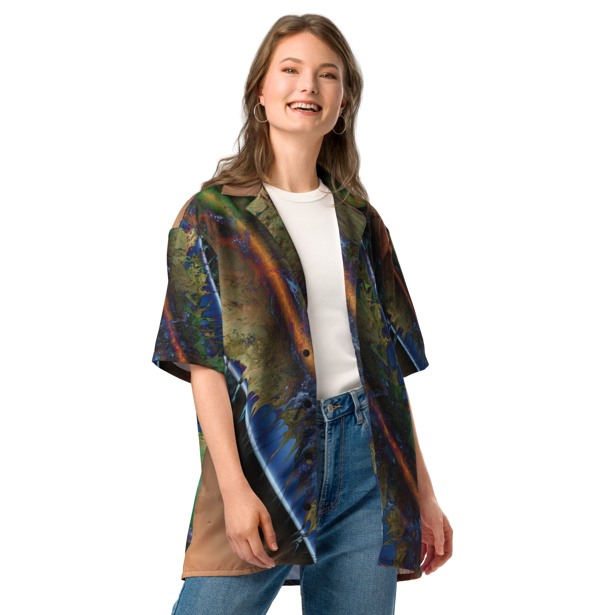 World Road: Unisex button shirt Button-Up Shirts world road World Road: Unisex button shirt - Image 9