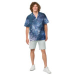 Waterfall Pool: Unisex button shirt