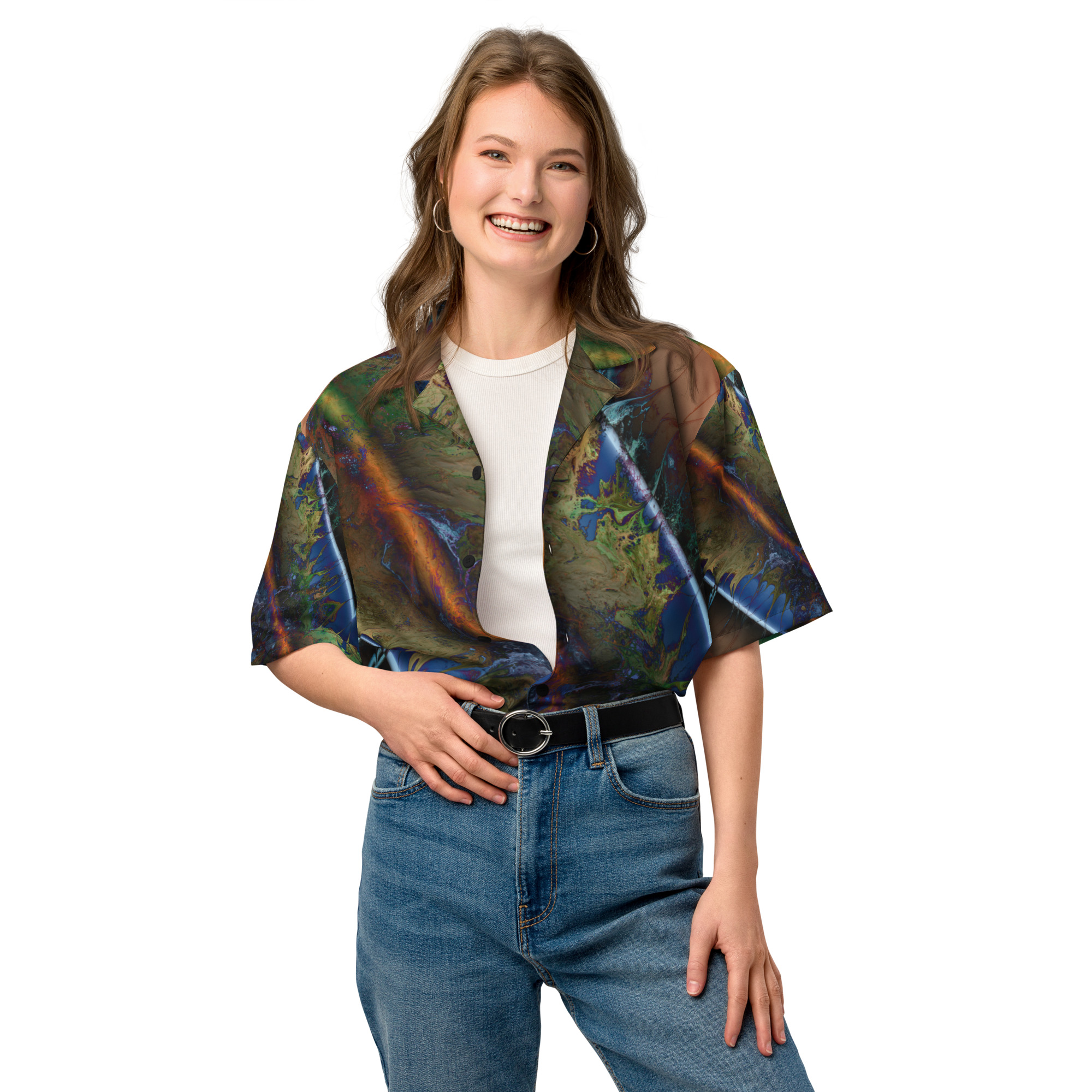 World Road: Unisex button shirt Button-Up Shirts world road World Road: Unisex button shirt - Image 5