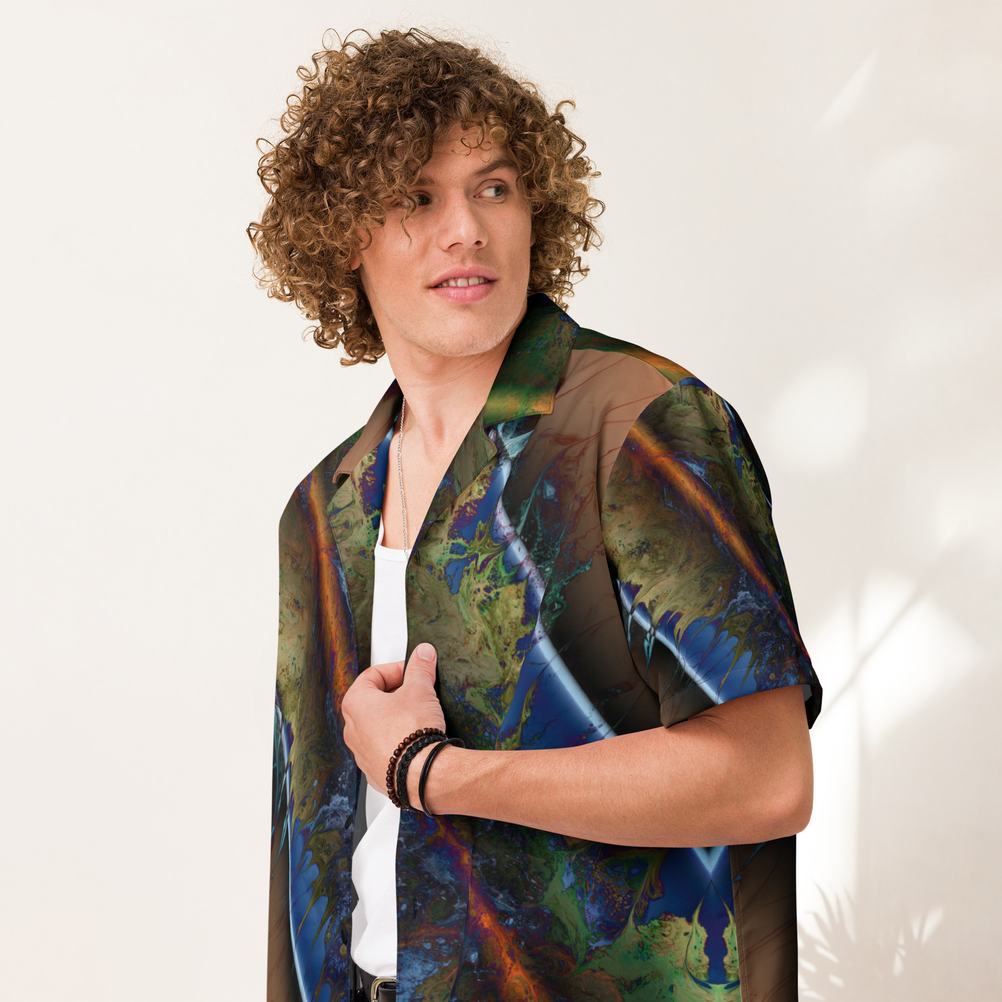 World Road: Unisex button shirt Button-Up Shirts world road World Road: Unisex button shirt - Image 13
