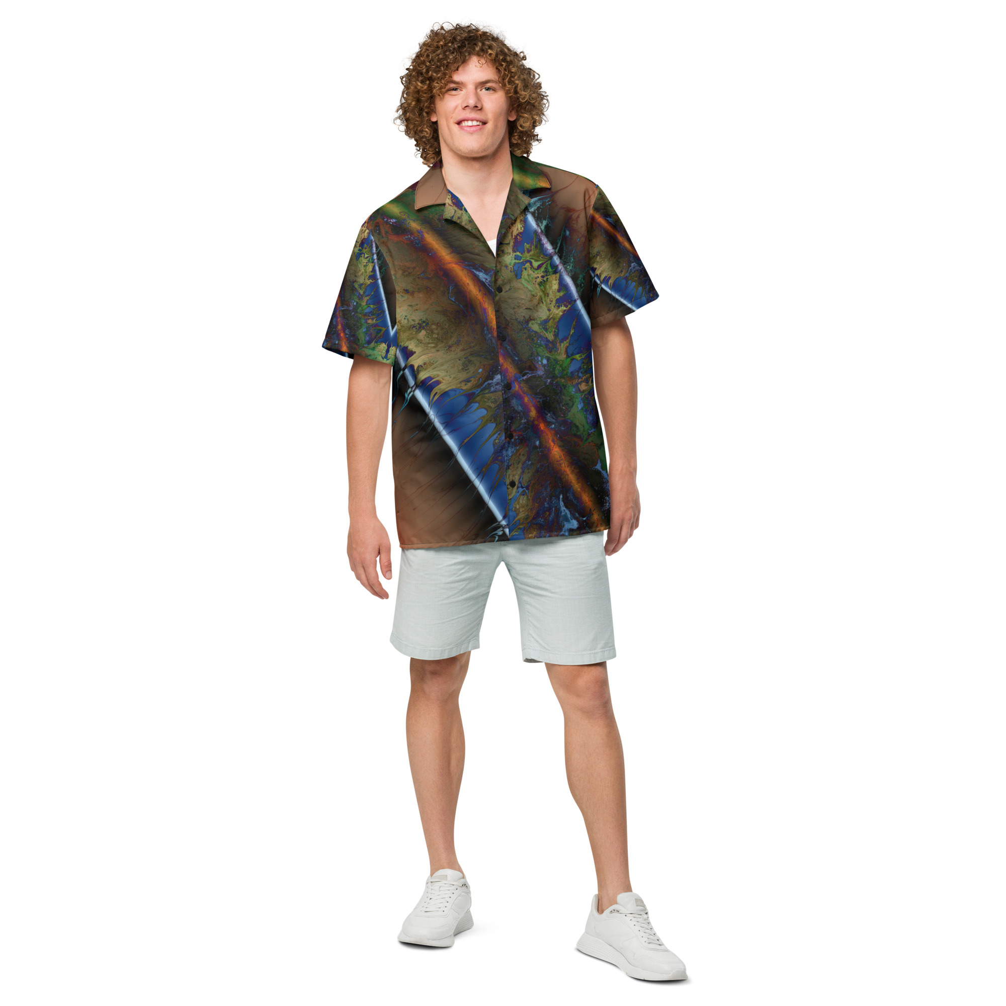 World Road: Unisex button shirt Button-Up Shirts world road World Road: Unisex button shirt - Image 14