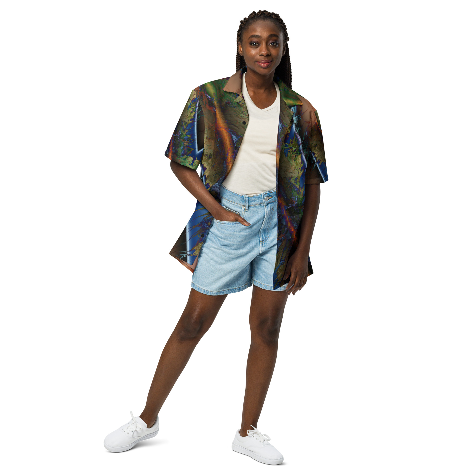 World Road: Unisex button shirt Button-Up Shirts world road World Road: Unisex button shirt - Image 15