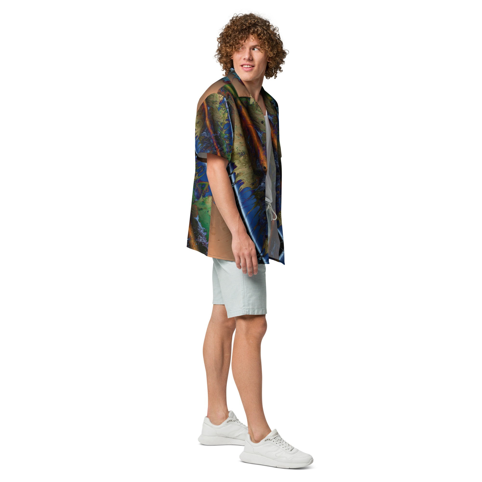 World Road: Unisex button shirt Button-Up Shirts world road World Road: Unisex button shirt - Image 6