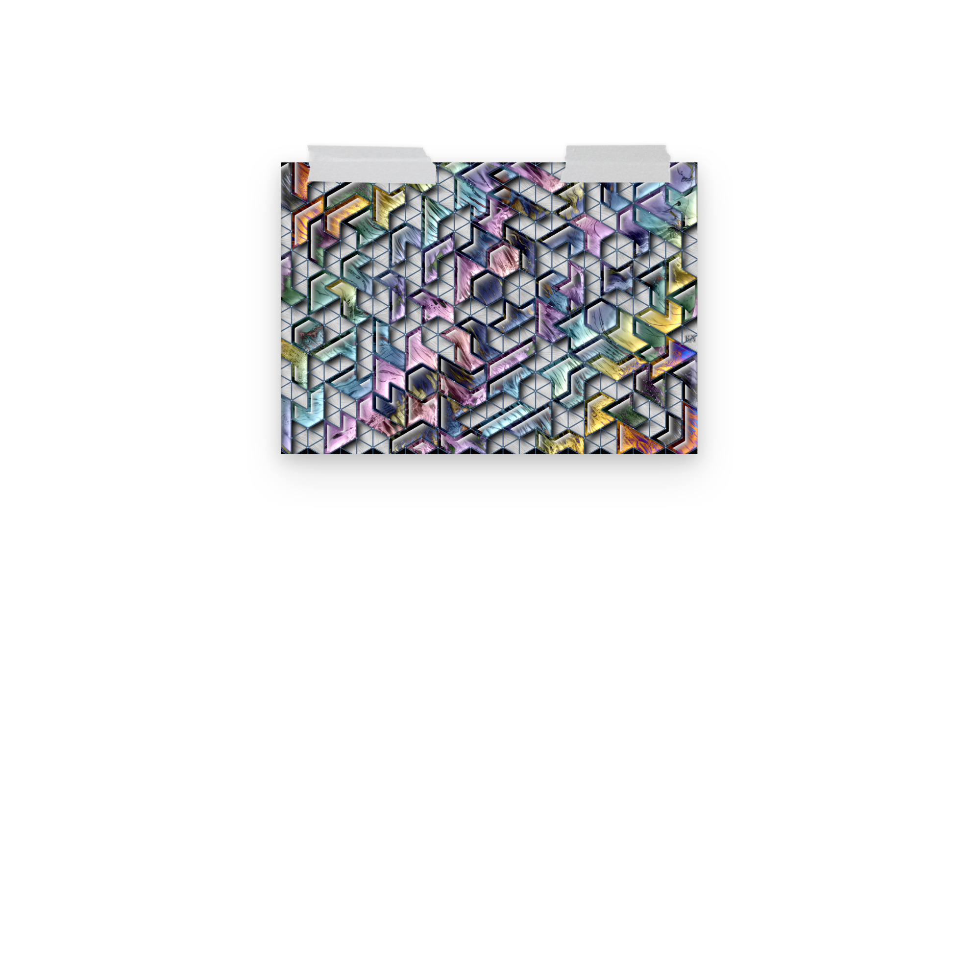 Tessellation 4: Print Prints tessellation 4 Tessellation 4: Print - Image 4