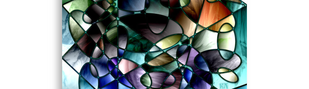 Stained Glass Window: Print Prints stained glass window