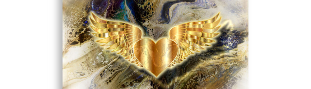 Winged Heart: Print Prints winged heart