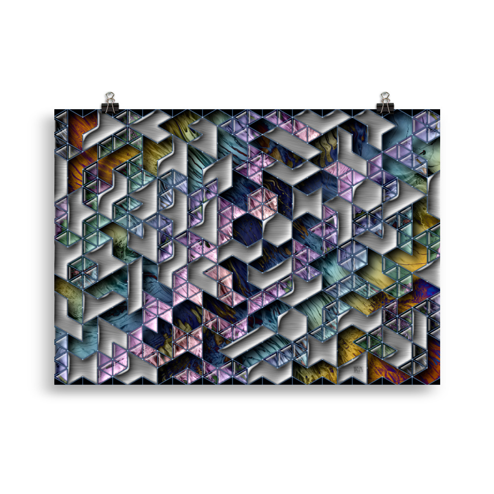 Tessellation 3: Print Prints tessellation 3 Tessellation 3: Print - Image 2