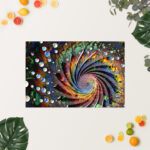 Whirligig Blowing Bubbles: Print
