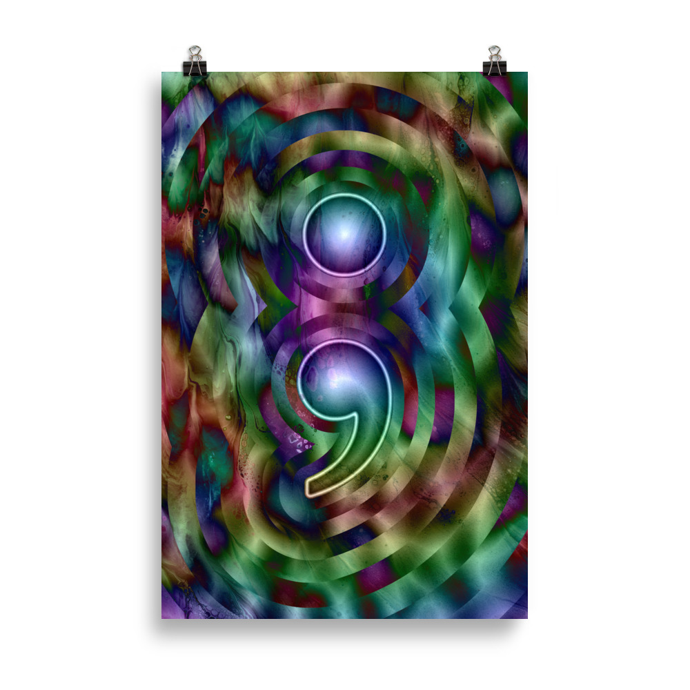 Semicolon: Print Prints semicolon Semicolon: Print - Image 3