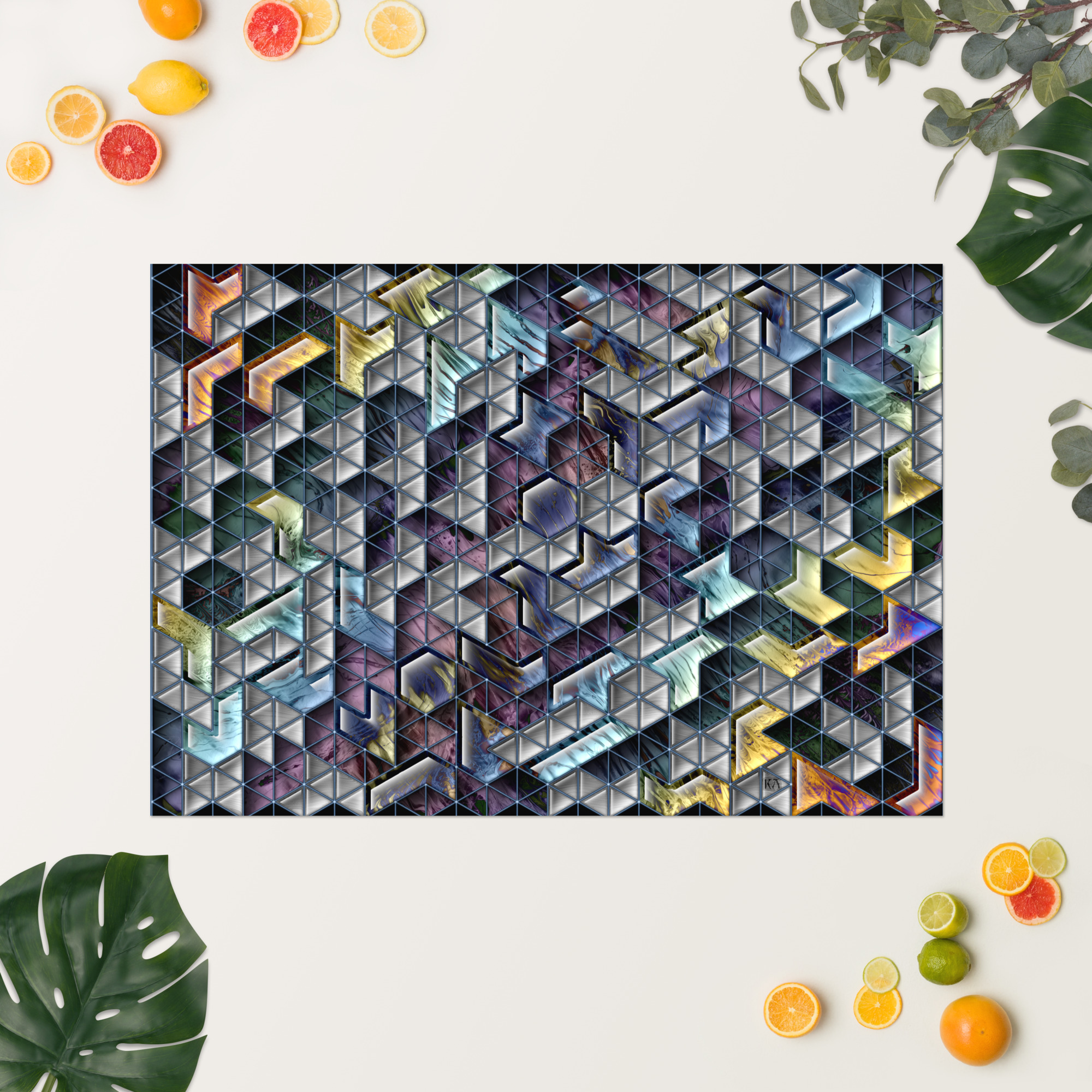 Tessellation 2: Print Prints tessellation 2 Tessellation 2: Print - Image 4