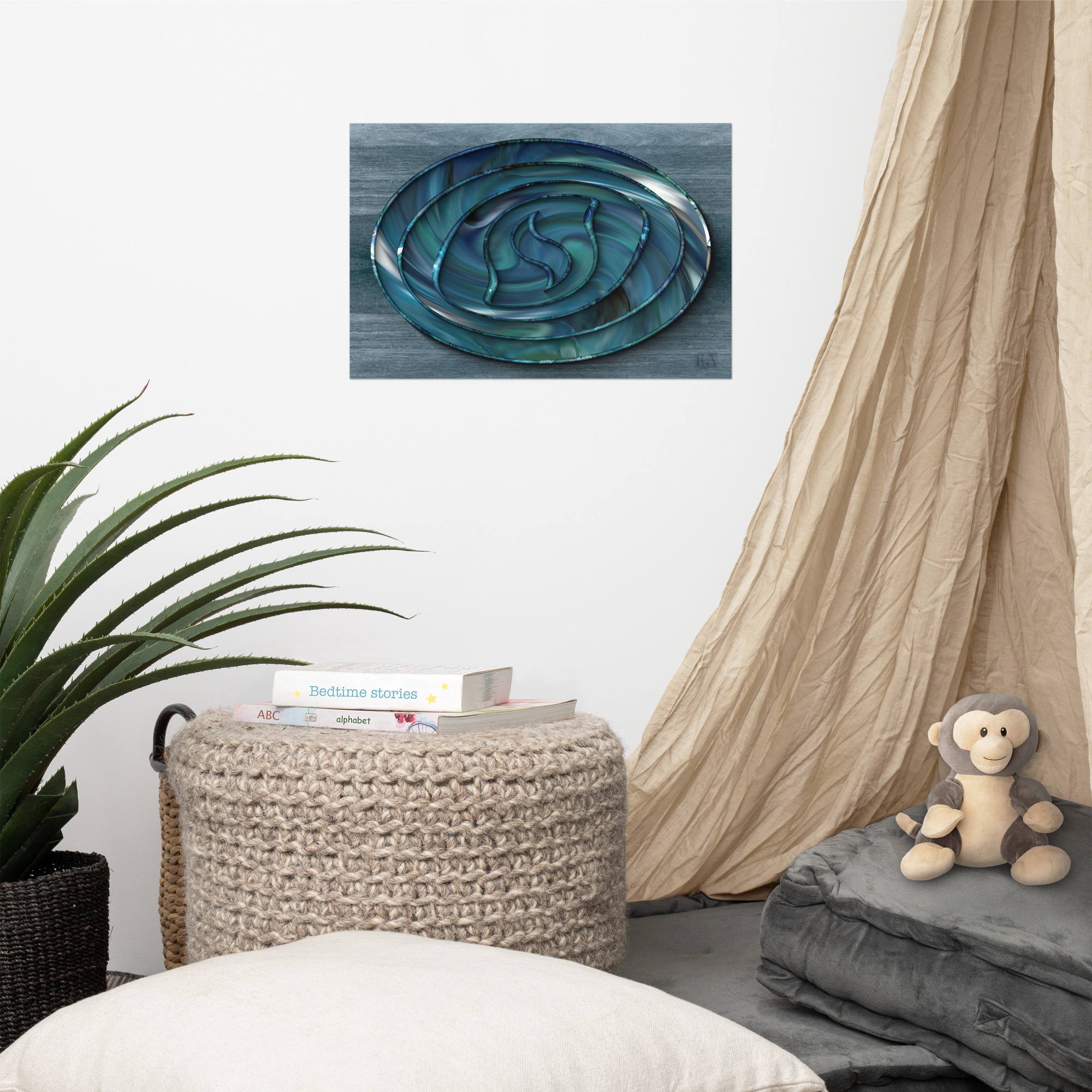 Seal of the Storm’s Eye: Print Prints seal of the storms eye Seal of the Storm's Eye: Print - Image 2