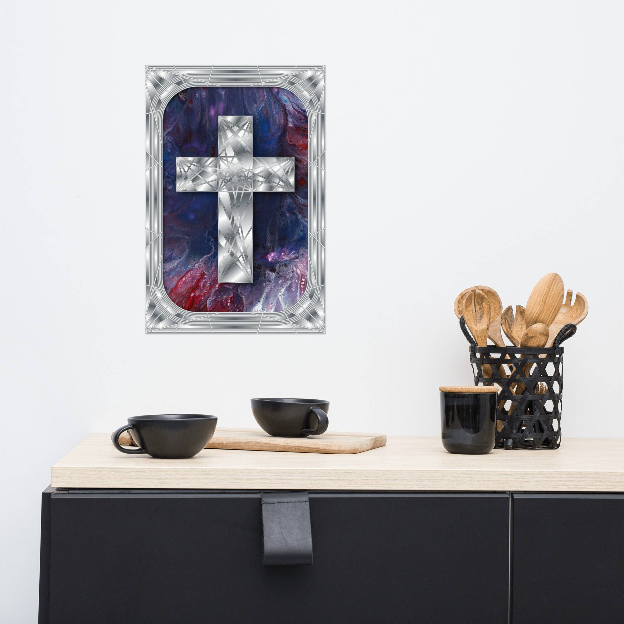 Silver Cross: Print Prints silver cross Silver Cross: Print - Image 2