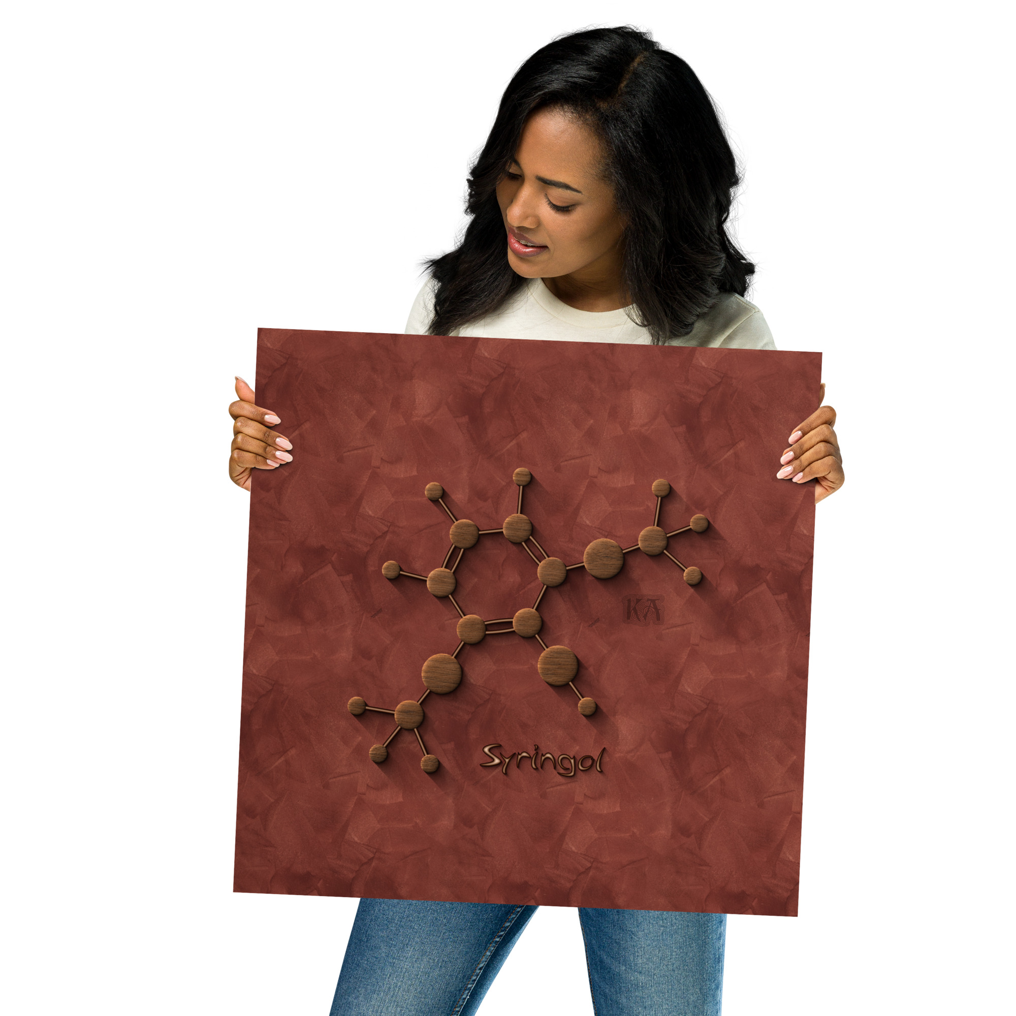 Syringol Molecule: Print Prints syringol molecule Syringol Molecule: Print - Image 5