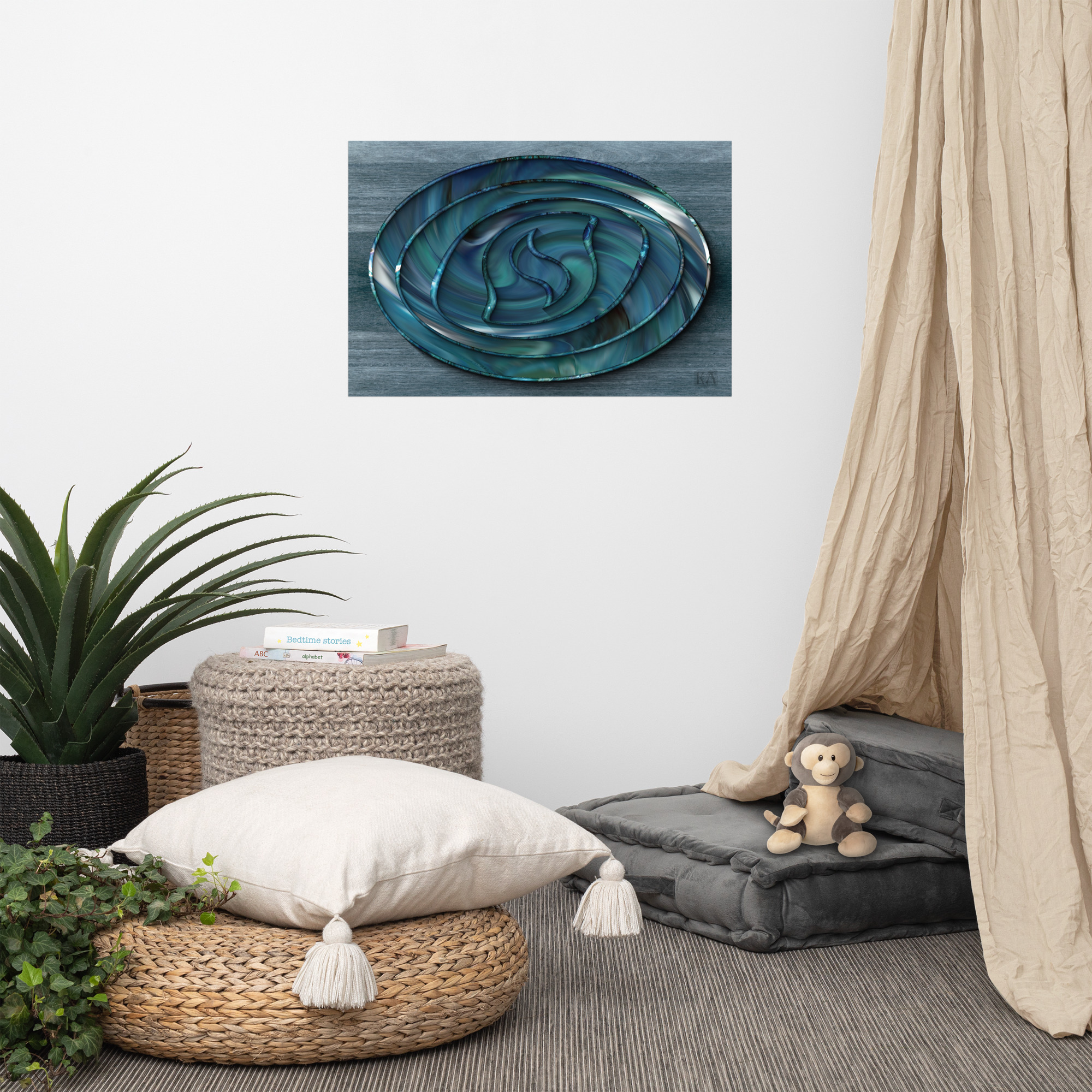 Seal of the Storm’s Eye: Print Prints seal of the storms eye Seal of the Storm's Eye: Print - Image 3