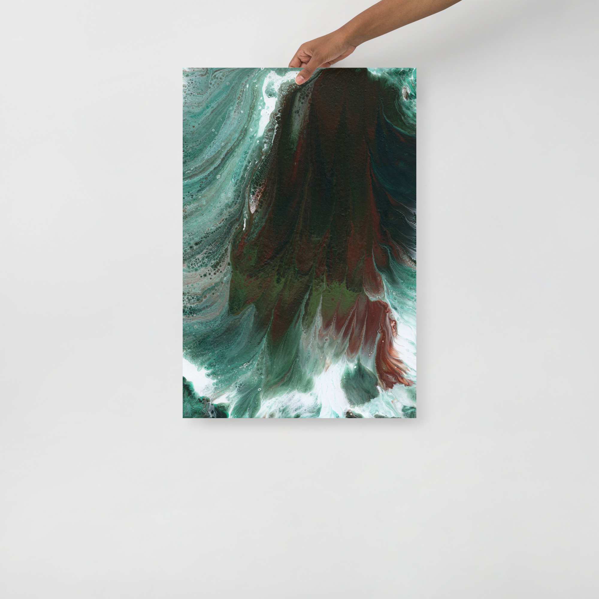 Surging Waves: Print Prints surging waves Surging Waves: Print