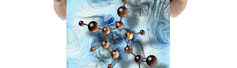 Vanillin Molecule: Print Prints vanillin molecule