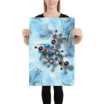 Vanillin Molecule: Print