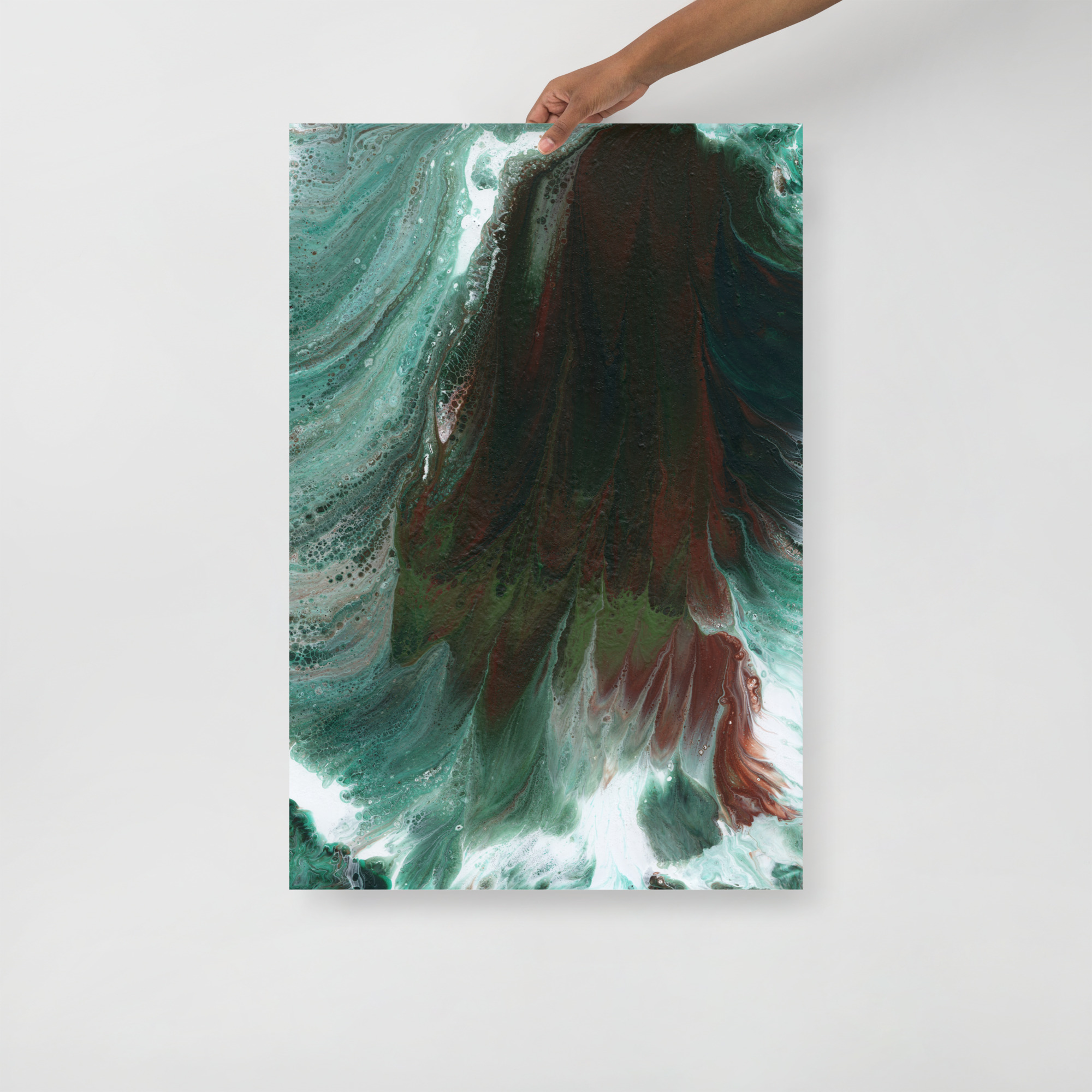 Surging Waves: Print Prints surging waves Surging Waves: Print - Image 3